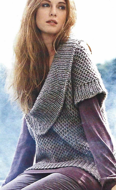 # 23 Pull en côtes anglaises