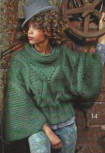 # 14 Pull avec manches très larges