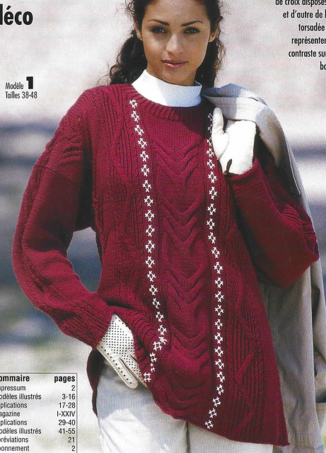 # 01 Pull bourgogne