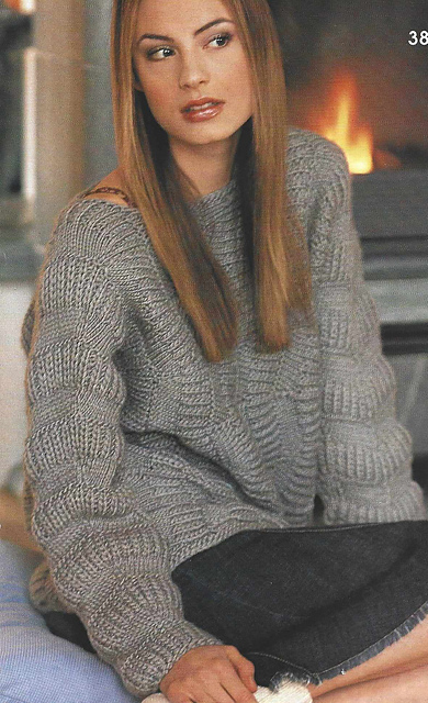 # 38 Pull kimomo gris