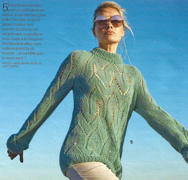# 05 Pull vert menthe