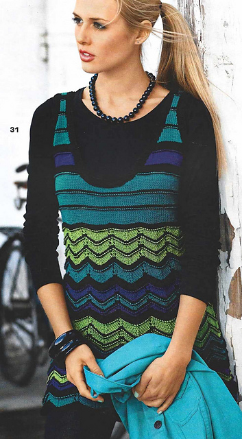 # 31 Pull long rayé