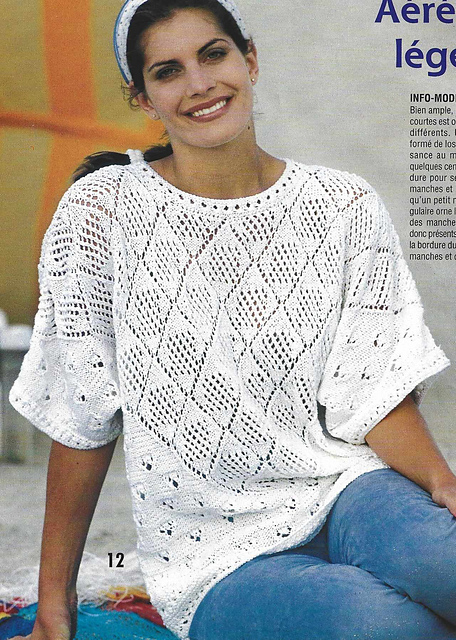 # 12 Pull à plastrons en V