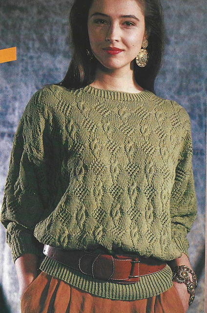 # 24 Pull vert mousse