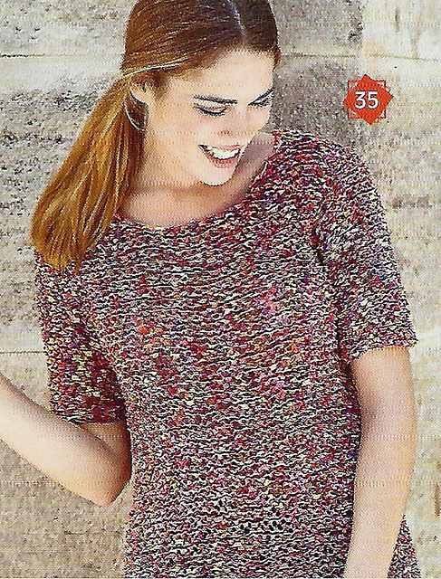 # 35 Pull à manches courtes