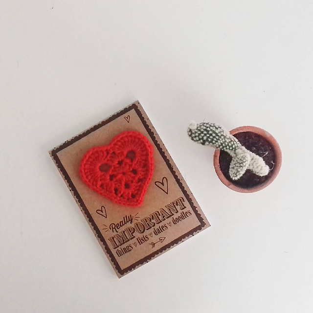 Hook-a-Heart Notebook