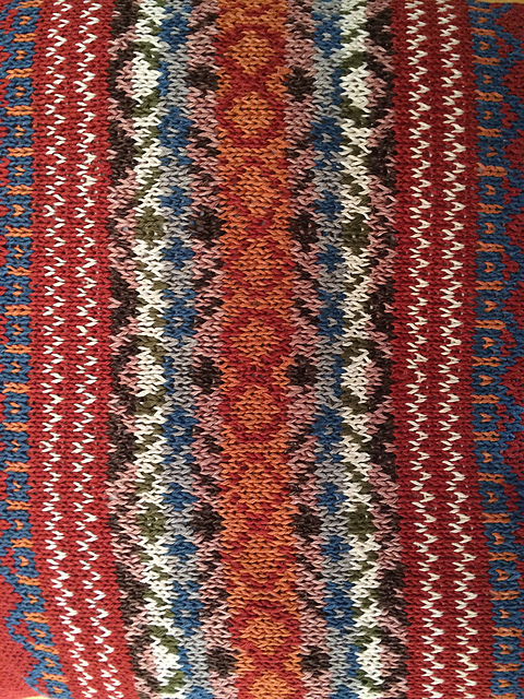 #410 Fair Isle Hemp Pillows
