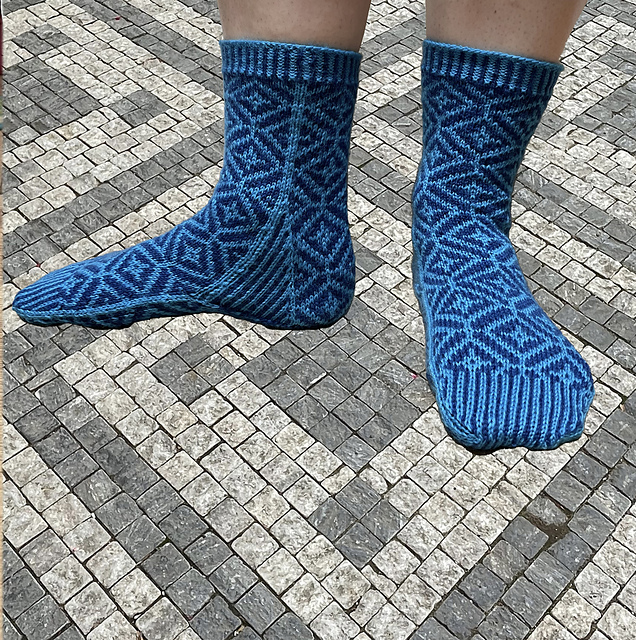 Prague Pavement Socks 2