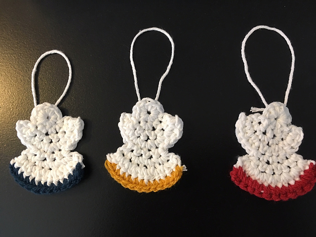 Bev's Crafting Angel Pin or ornament