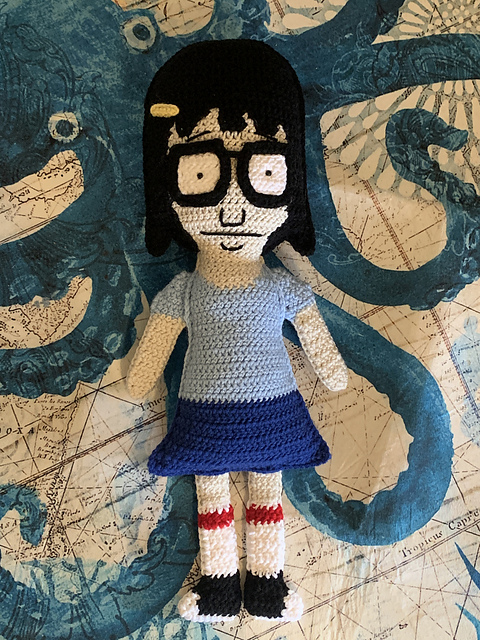 Tina Blecher inspired rag doll