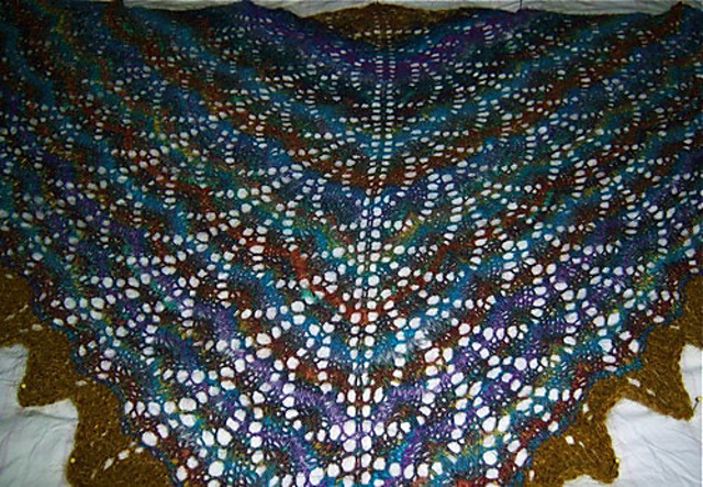 Garden of Alla Shawl