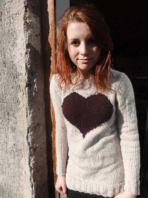 pulli mit herz
