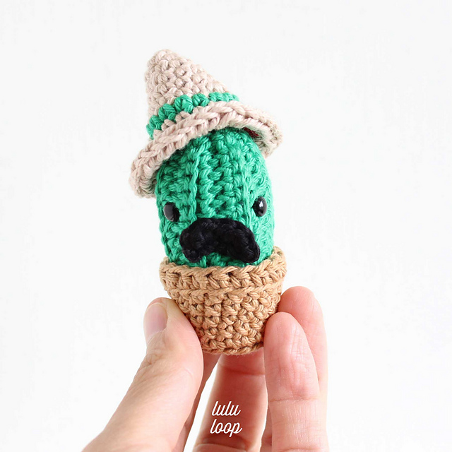 Cactus Mexican Amigurumi