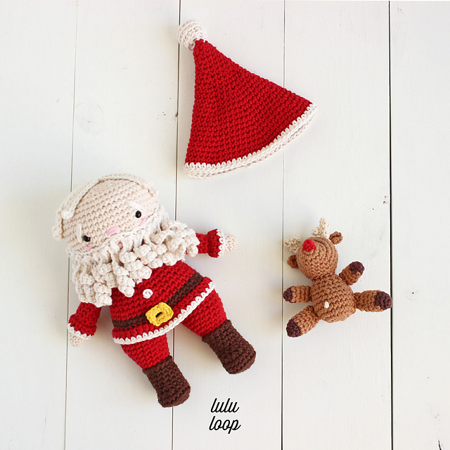 Santa and Reindeer