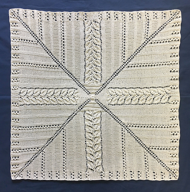 Square the Circle baby blanket