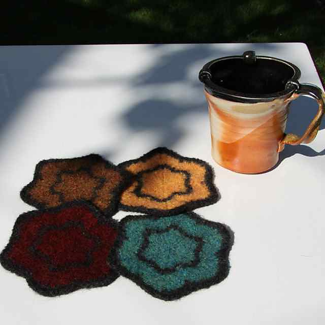 Ravelry: Java Flower Coasters pattern by Lusted to Wander
