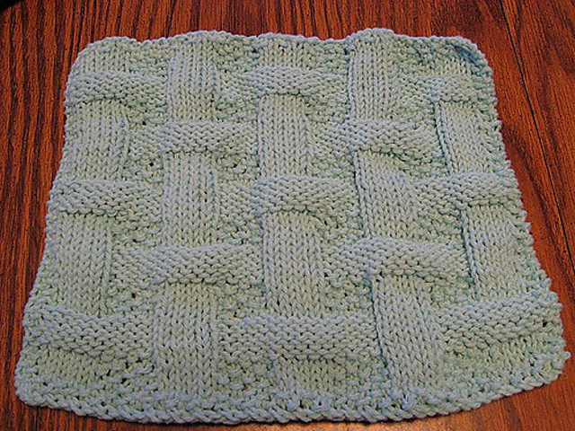 Berry Basket Dishcloth
