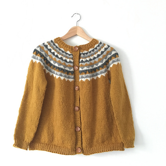 triangles cardigan