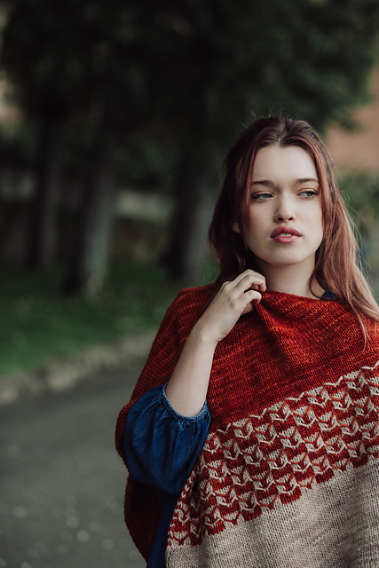 domino shawl
