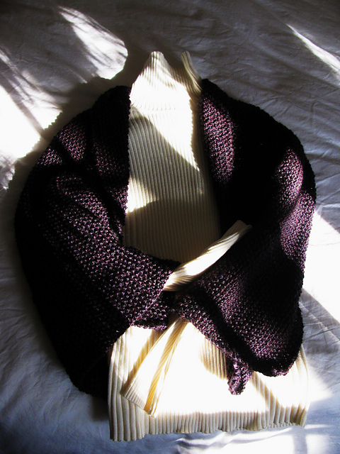 Moss Stitch Wrap
