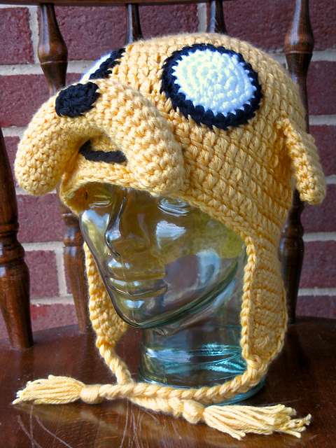 Stretchy Dog earflap hat