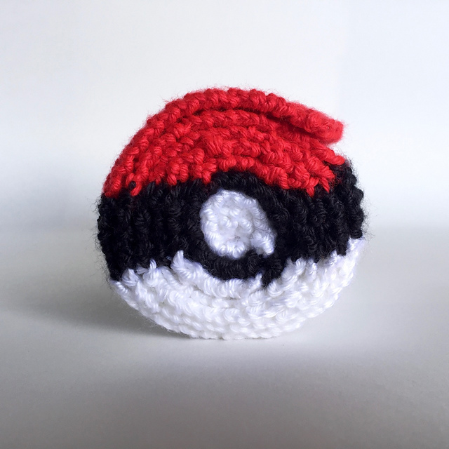 Pokésphere knit scarf