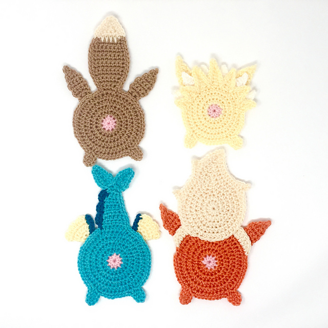 Pokébutt coasters, Eeveelution
