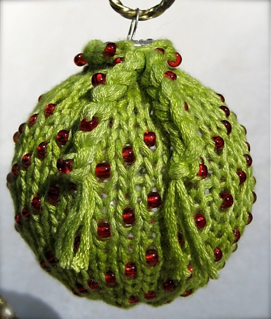 Elegant Beaded Ornament H-103-A