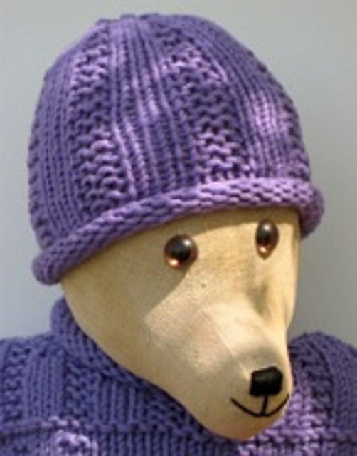 Easy as One, Two, Three Striped Baby Hats