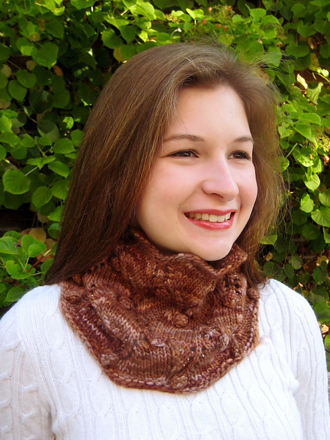 Beaded Lace Cowl