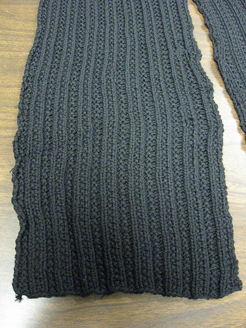 Quick Knit Charity Scarf