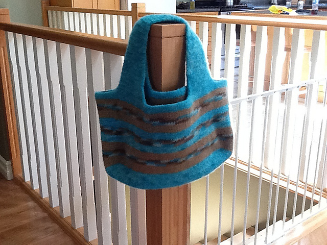 Crocheted French Market Bag
