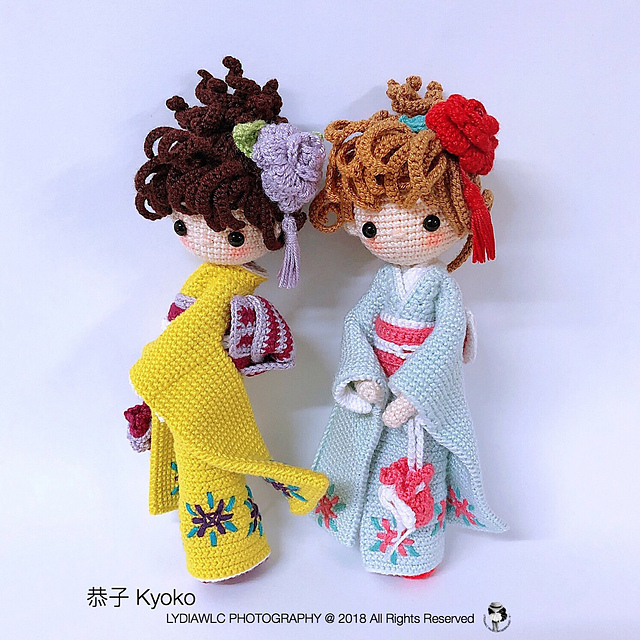 Ravelry: Kimono Baby-Kyoko 恭子 pattern by Lydia WLC