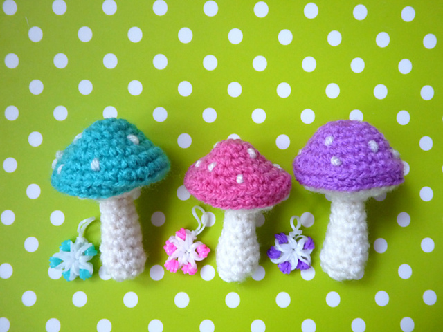 Toadstools in Spring