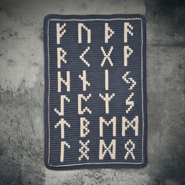 Mosaic Runes Wall Hanging