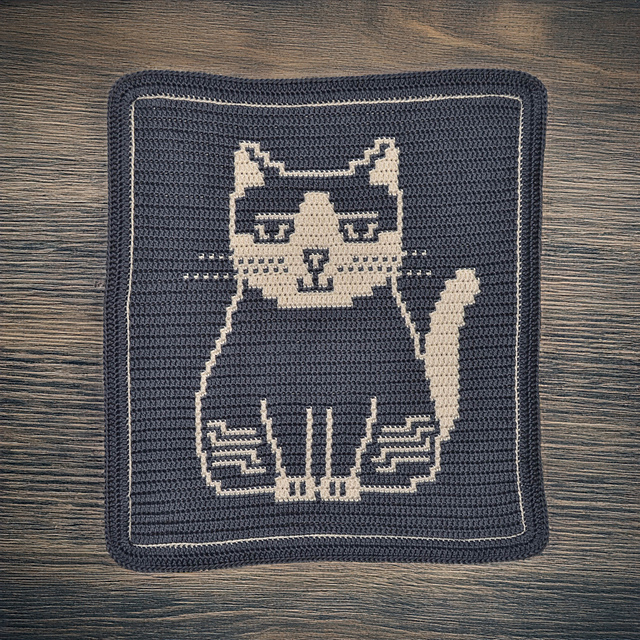 Mosaic Cat Luna