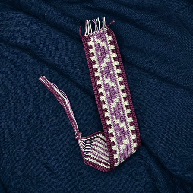 Mosaic Bookmark Wave