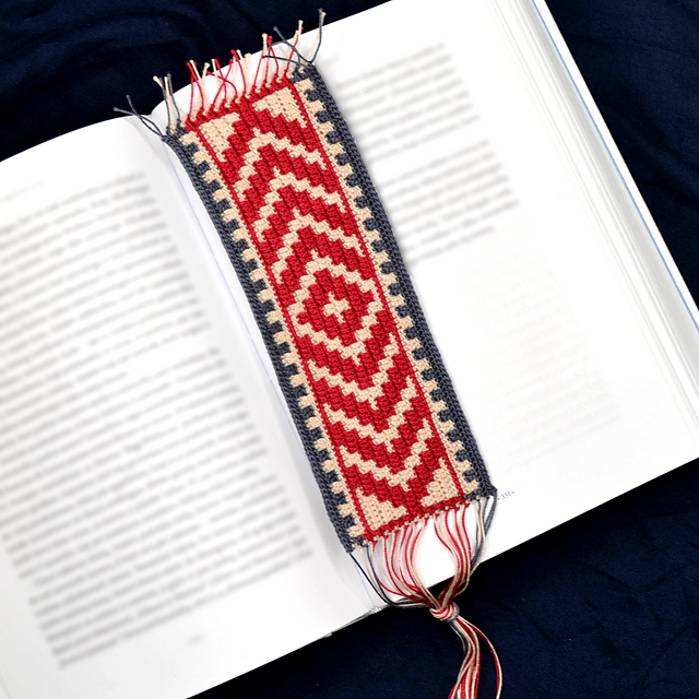 Mosaic Bookmark Fir Tree