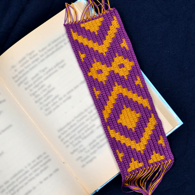 Mosaic Bookmark Owl