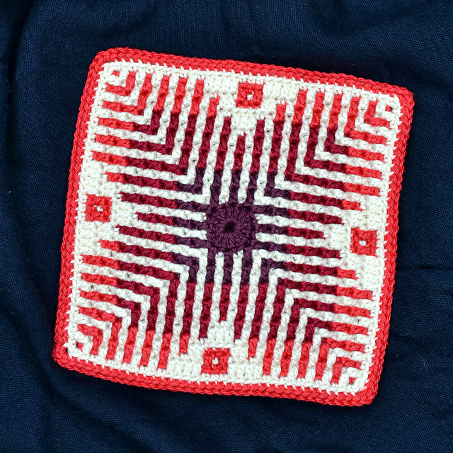 Mosaic Square Coaster Fir
