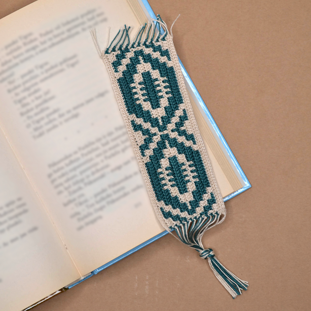 Mosaic Bookmark Cucumbers