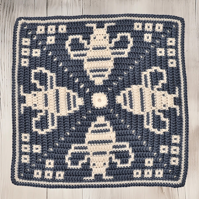 Mosaic Square Bumblebee