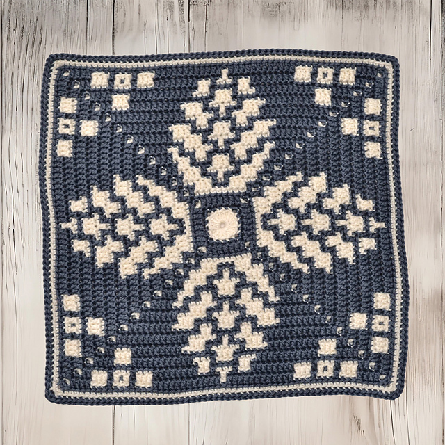 Mosaic Square Pinecone