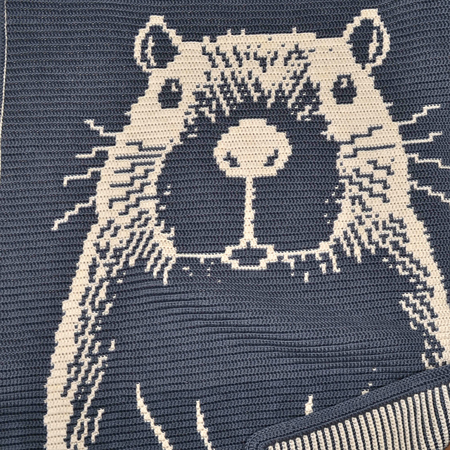 Mosaic Blanket Capybara Tappy