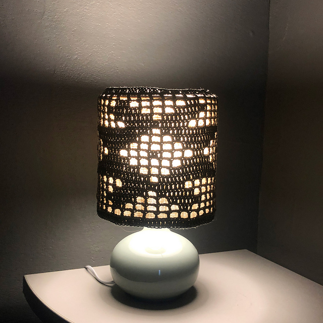 Filet Lampshade Stars