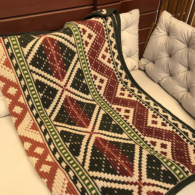 Mosaic Blanket Medaus Gija