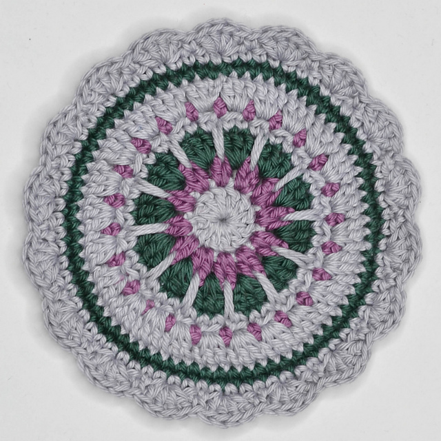 Mandala Coaster Shine