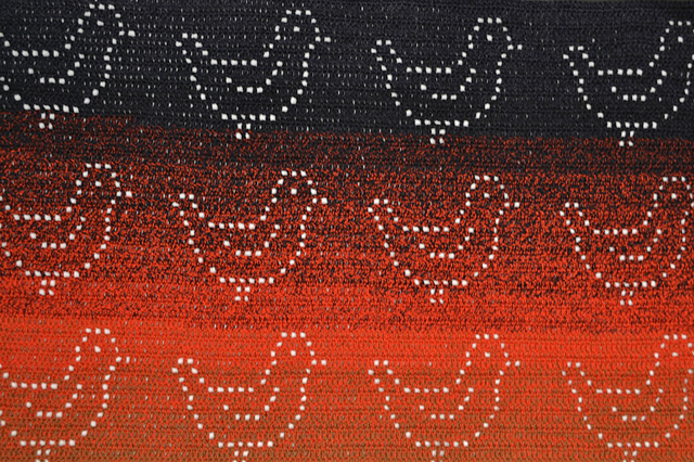 Modern Filet Bird Blanket