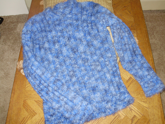 Trellis Rib Pullover