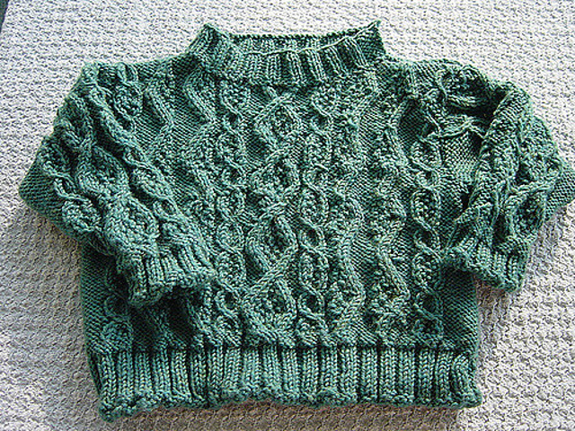 Spotlight Aran Pullover
